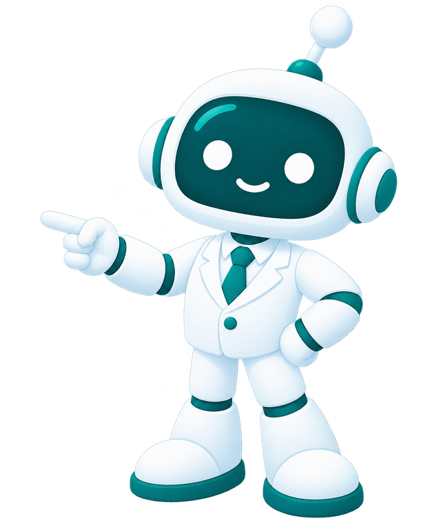PassTesters mascot pointing, explaining how the process works